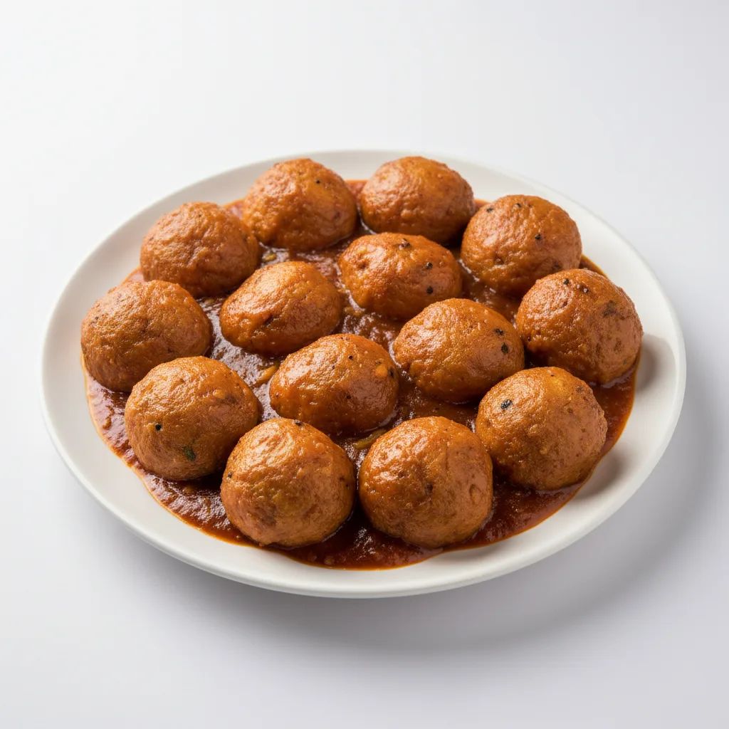 Vegetables Gravy Manchurian (12 Pieces) Vegetables Gravy Manchurian (12 Pieces)