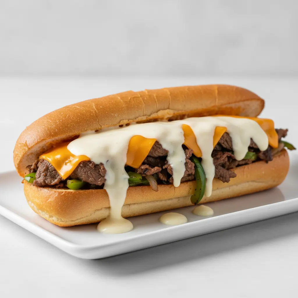 Double Cheese Cheesesteak Double Cheese Cheesesteak