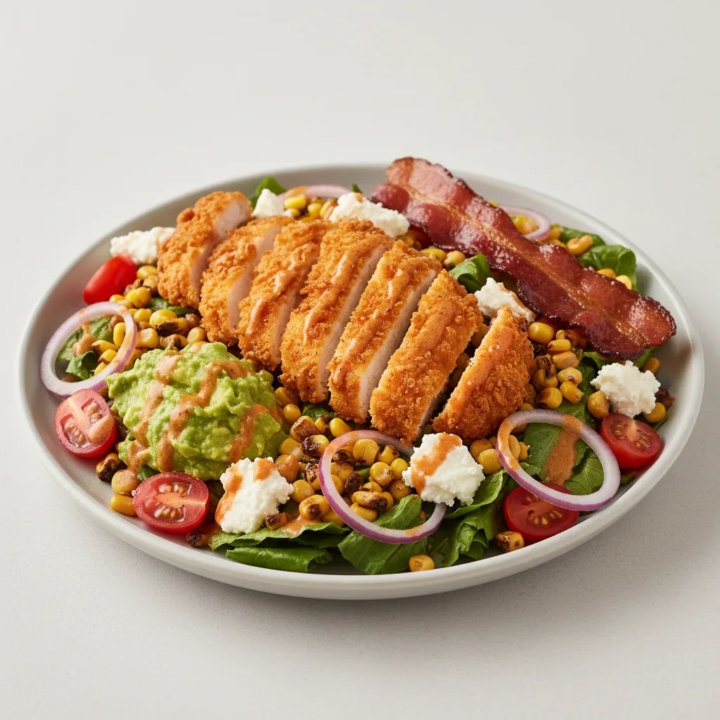 Crispy Chicken Cobb Salad Crispy Chicken Cobb Salad