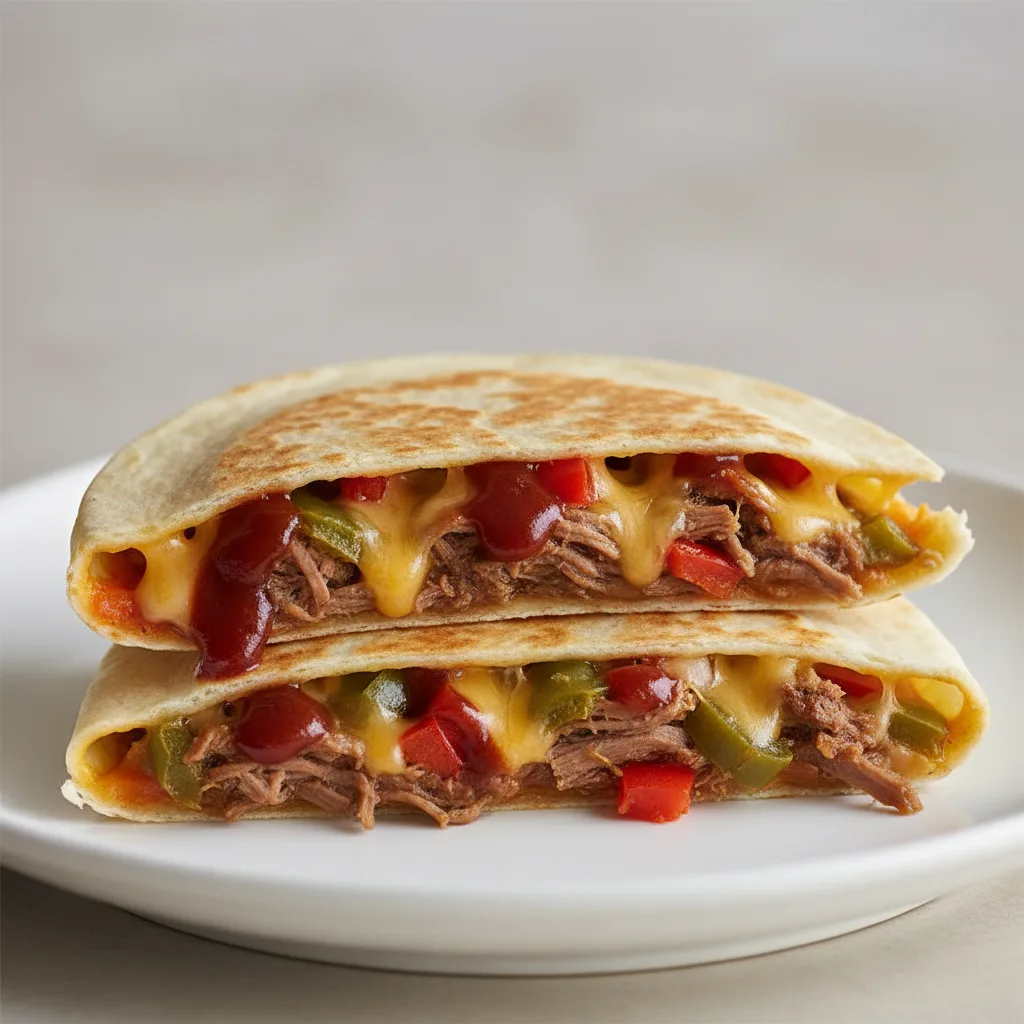 Barbacoa Beef Mini Quesadilla Barbacoa Beef Mini Quesadilla