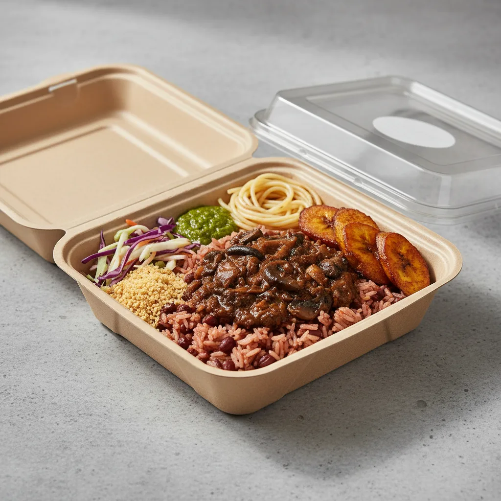 Waakye Mushroom Box Waakye Mushroom Box
