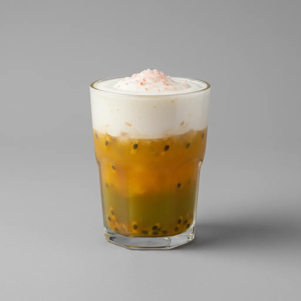 Mango Passionfruit Green Tea Creama Mango Passionfruit Green Tea Creama