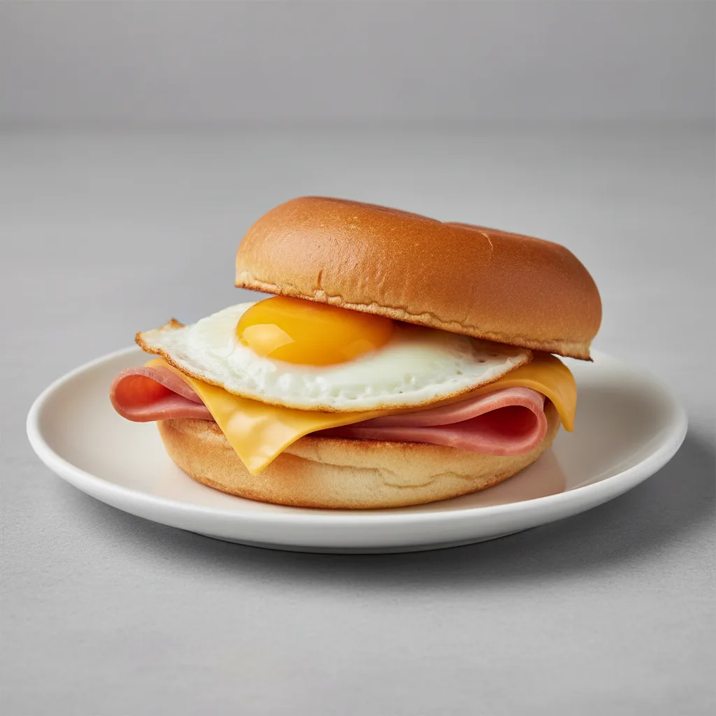 Ham, Egg and Cheese Ham, Egg and Cheese