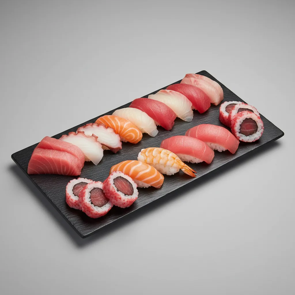 Sushi and Sashimi Combo Sushi and Sashimi Combo