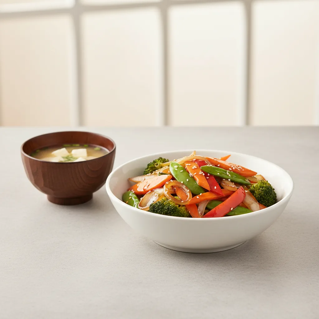 Vegetable Teriyaki Vegetable Teriyaki