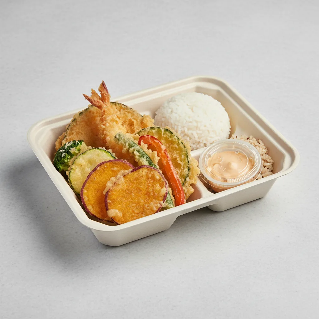 Vegetable Tempura Lunch Bento Box Vegetable Tempura Lunch Bento Box