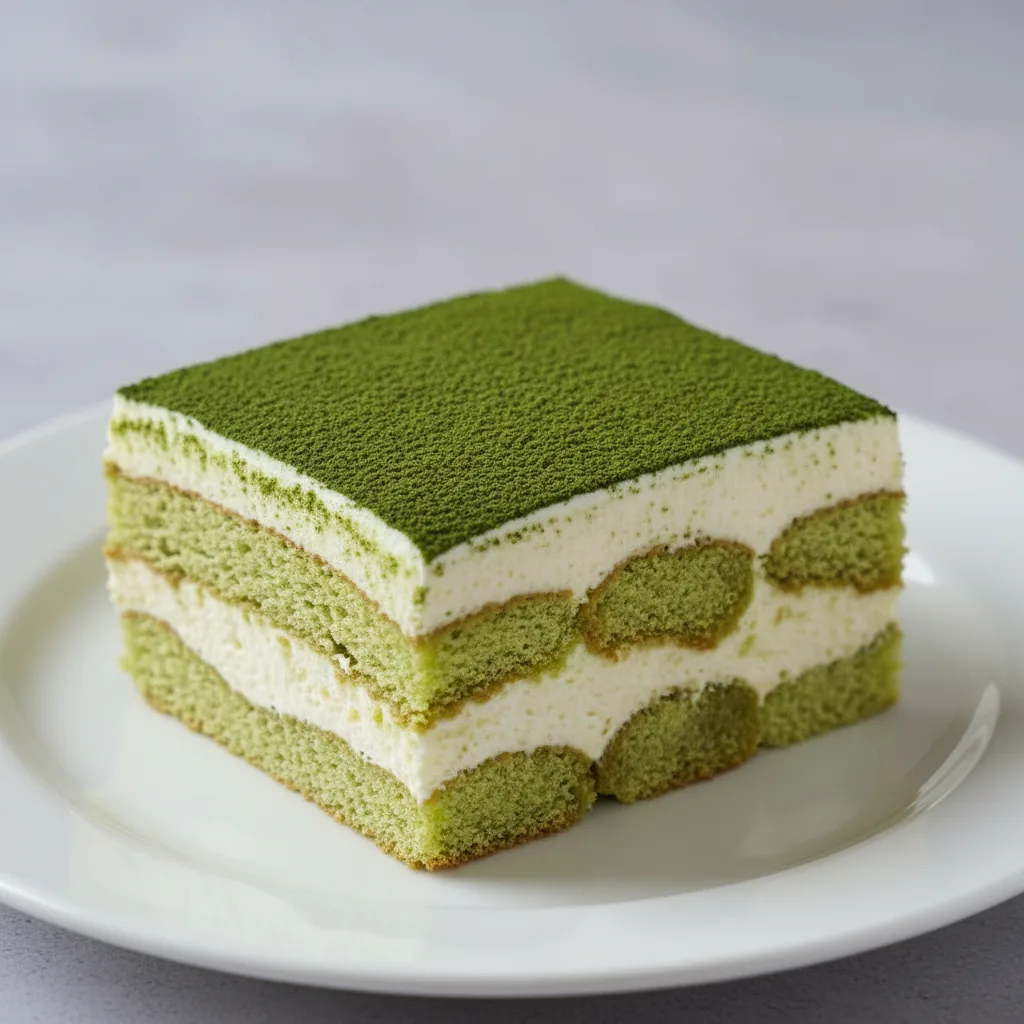 Thai Green Tea Tiramisu Thai Green Tea Tiramisu