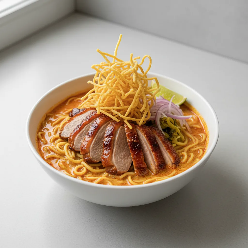 Kao-soi Five Spices Duck Breast Kao-soi Five Spices Duck Breast