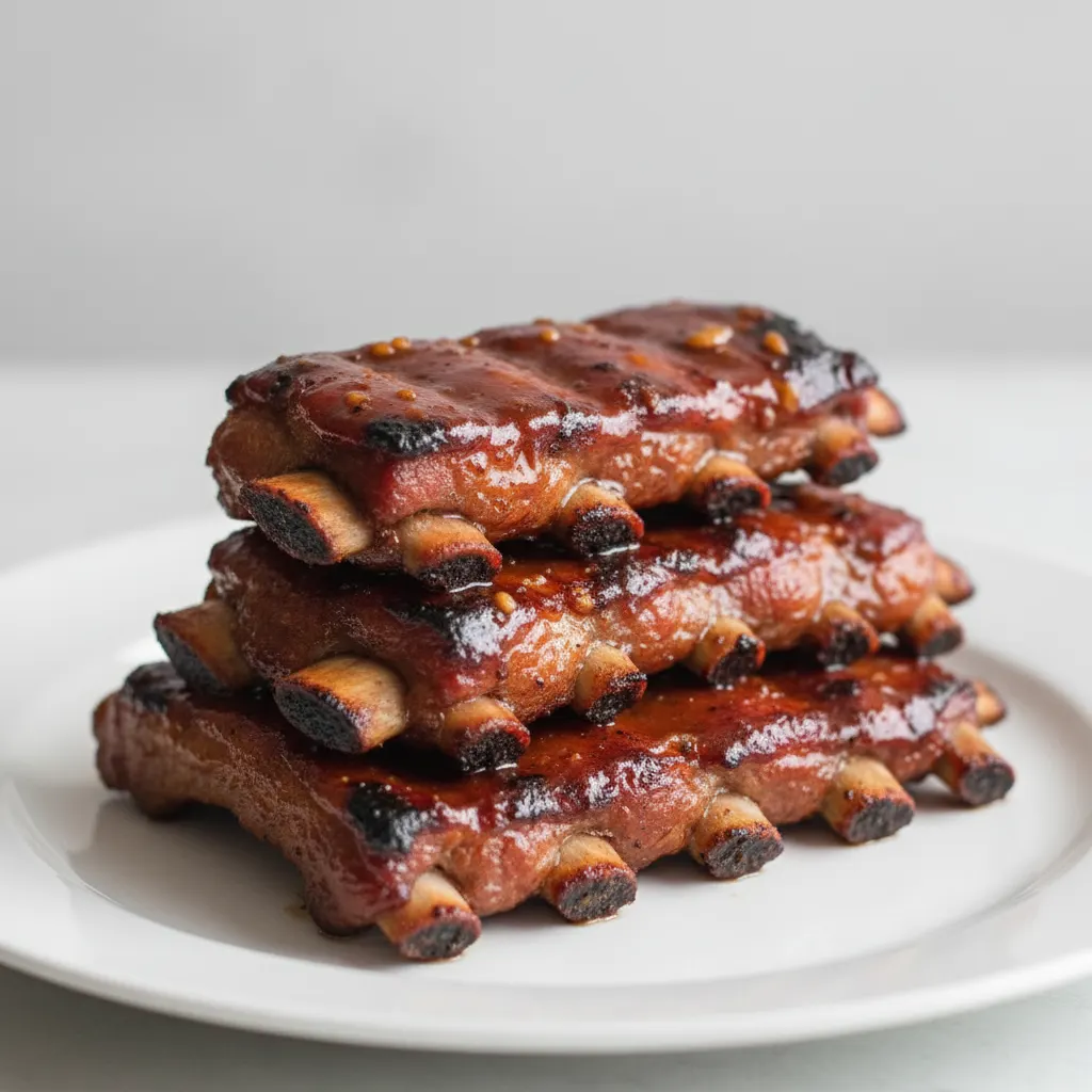 Grilled Tamarind Glazed Pork Ribs Grilled Tamarind Glazed Pork Ribs