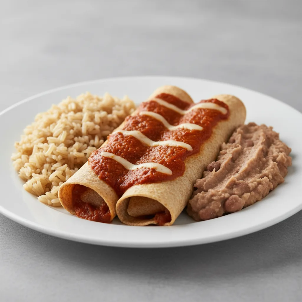 Enchilada Plate Enchilada Plate