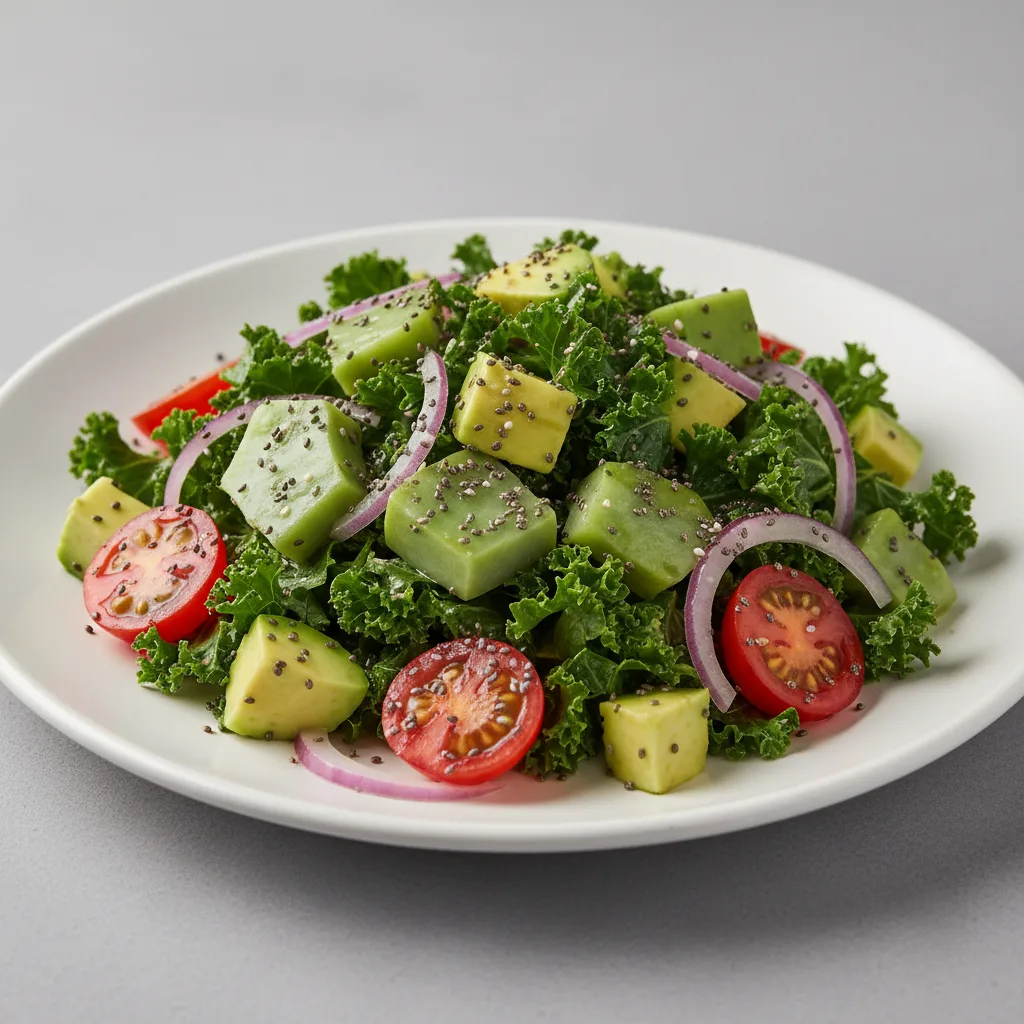 Cactus Kale Salad Cactus Kale Salad