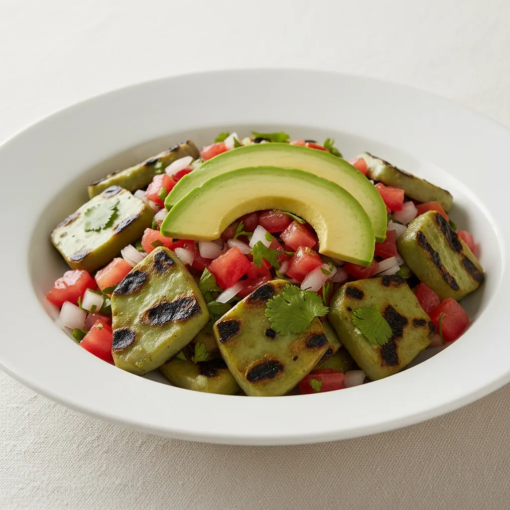 Grilled Cactus Salad Grilled Cactus Salad