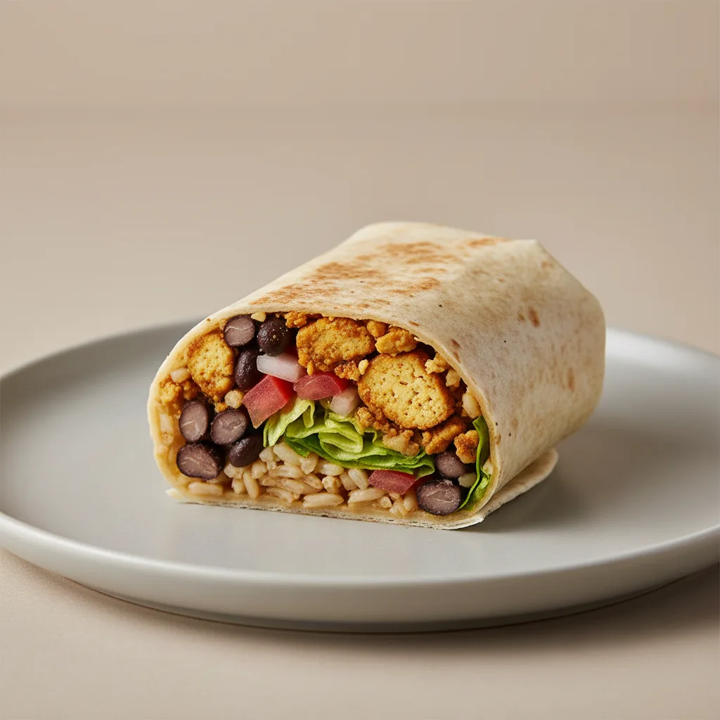 Mexican Tofu Burrito Mexican Tofu Burrito
