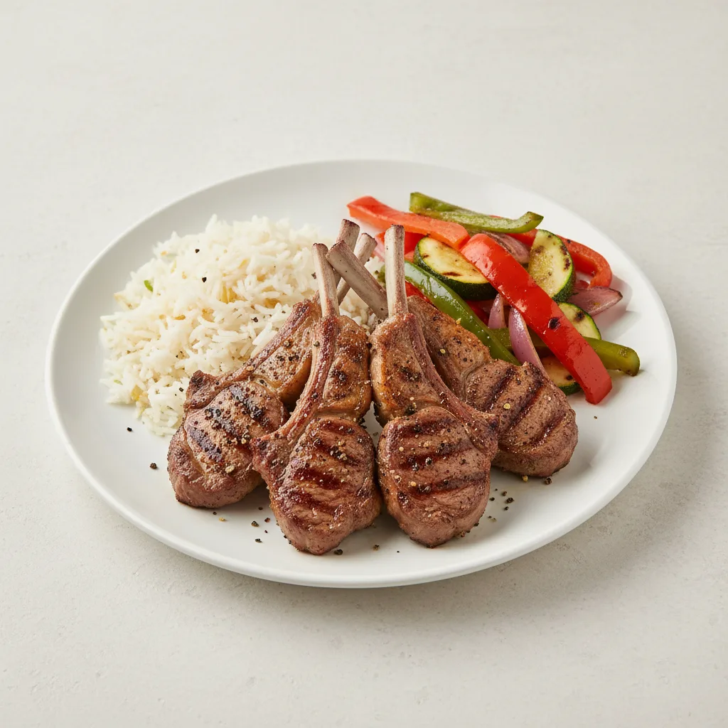 Lamb Chops Plate