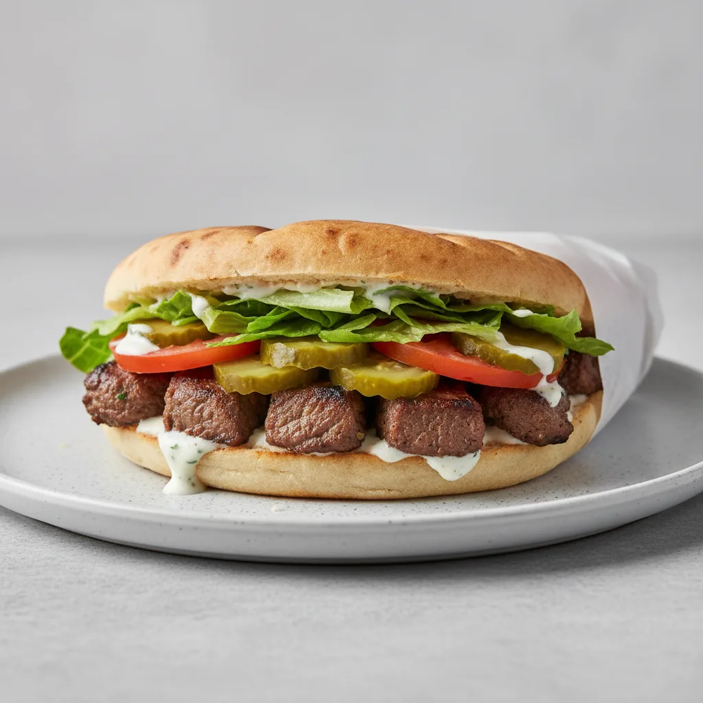 Shish Kabob Sandwich