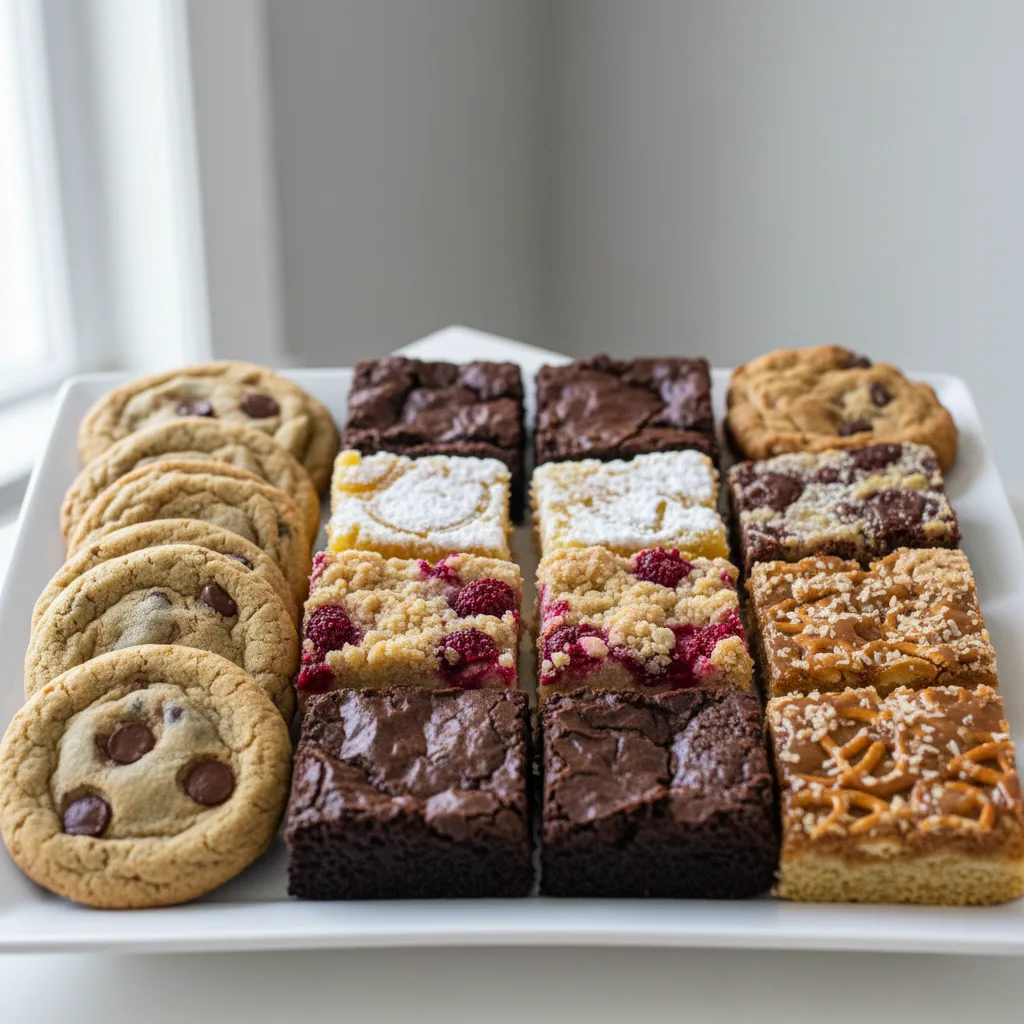 Homemade Sweet Tray