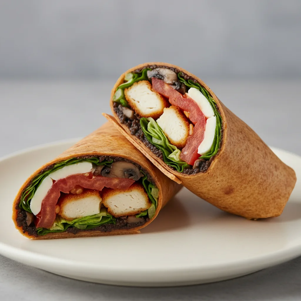 Chicken Romano Wrap