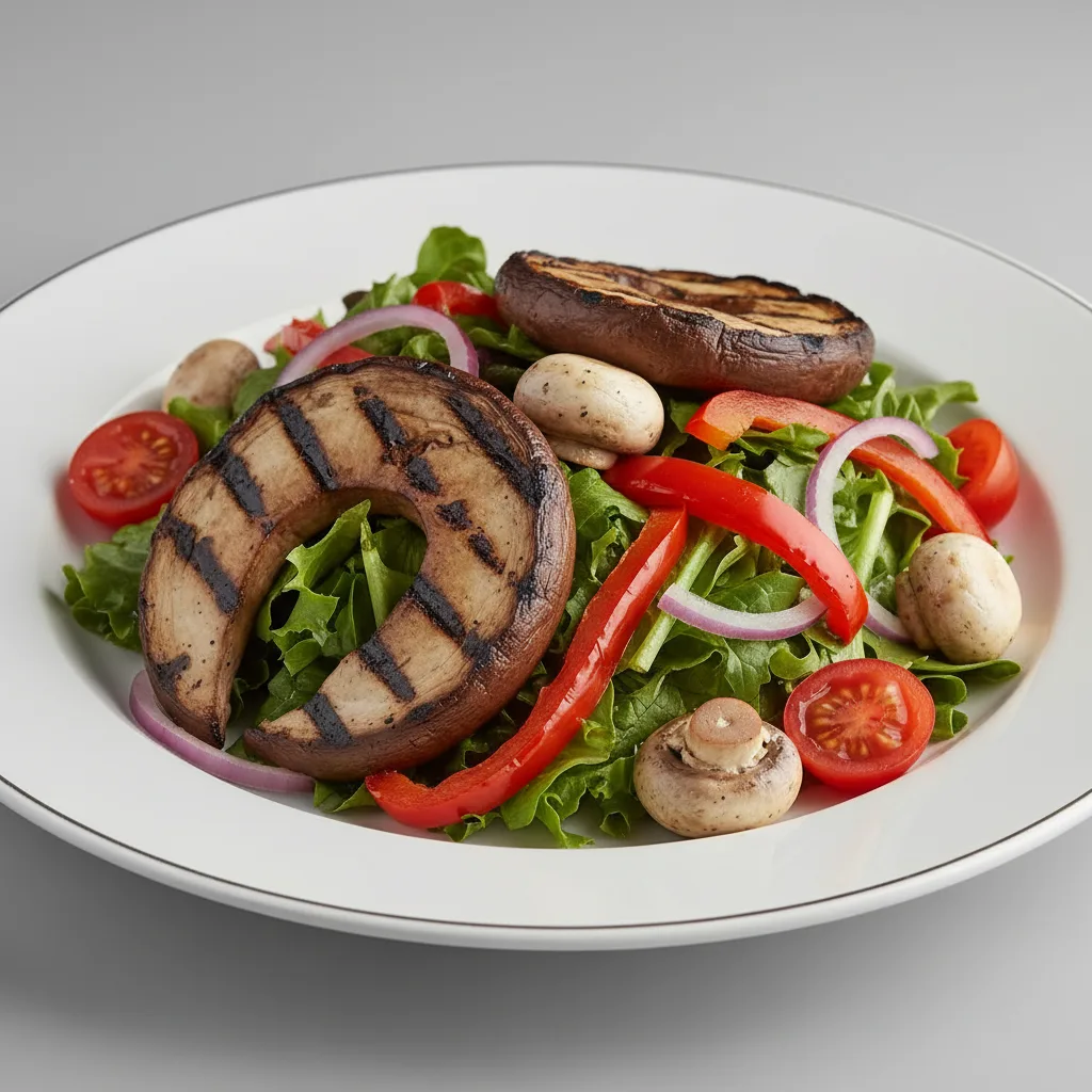 Grilled Portabella Salad Grilled Portabella Salad