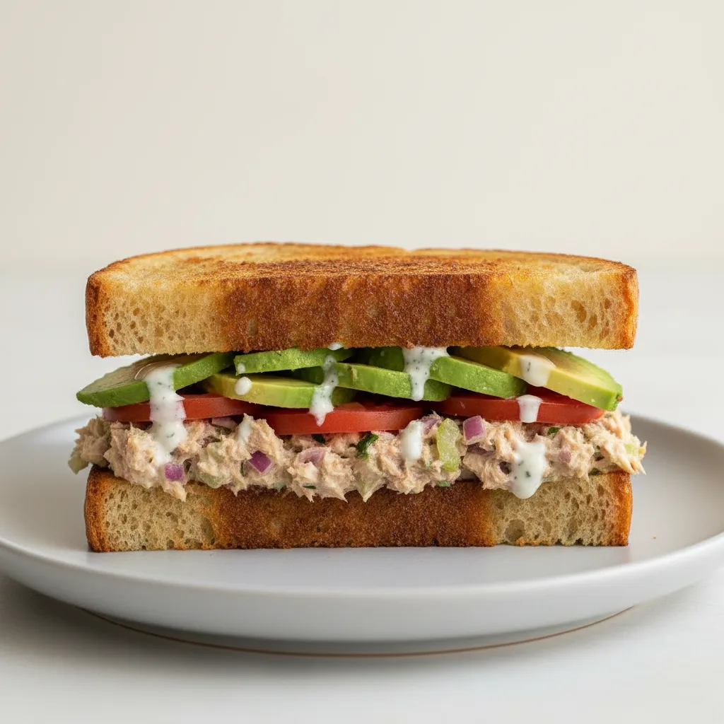 Avocado Tuna Melt Avocado Tuna Melt
