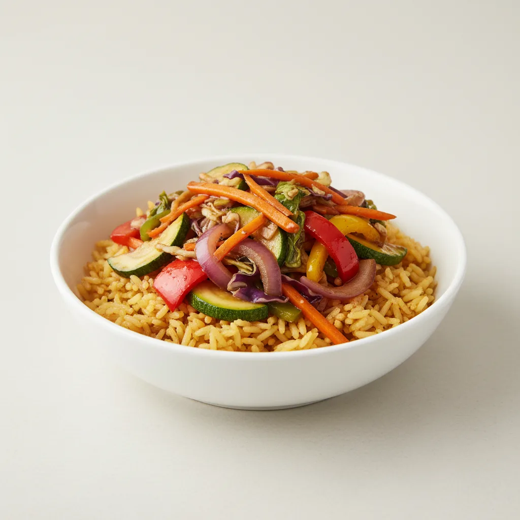 Five Vegetable Stir Fry Five Vegetable Stir Fry