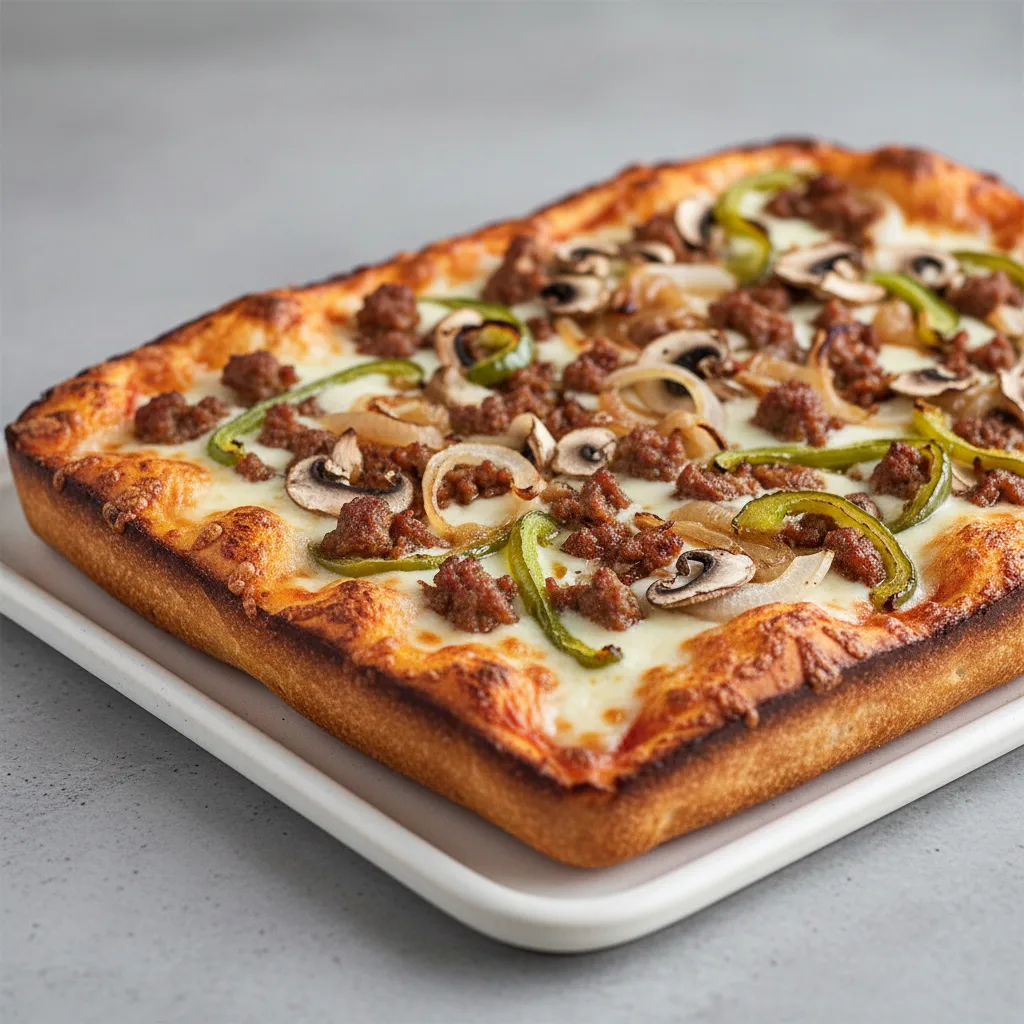 Detroit Style Smog Pizza Detroit Style Smog Pizza