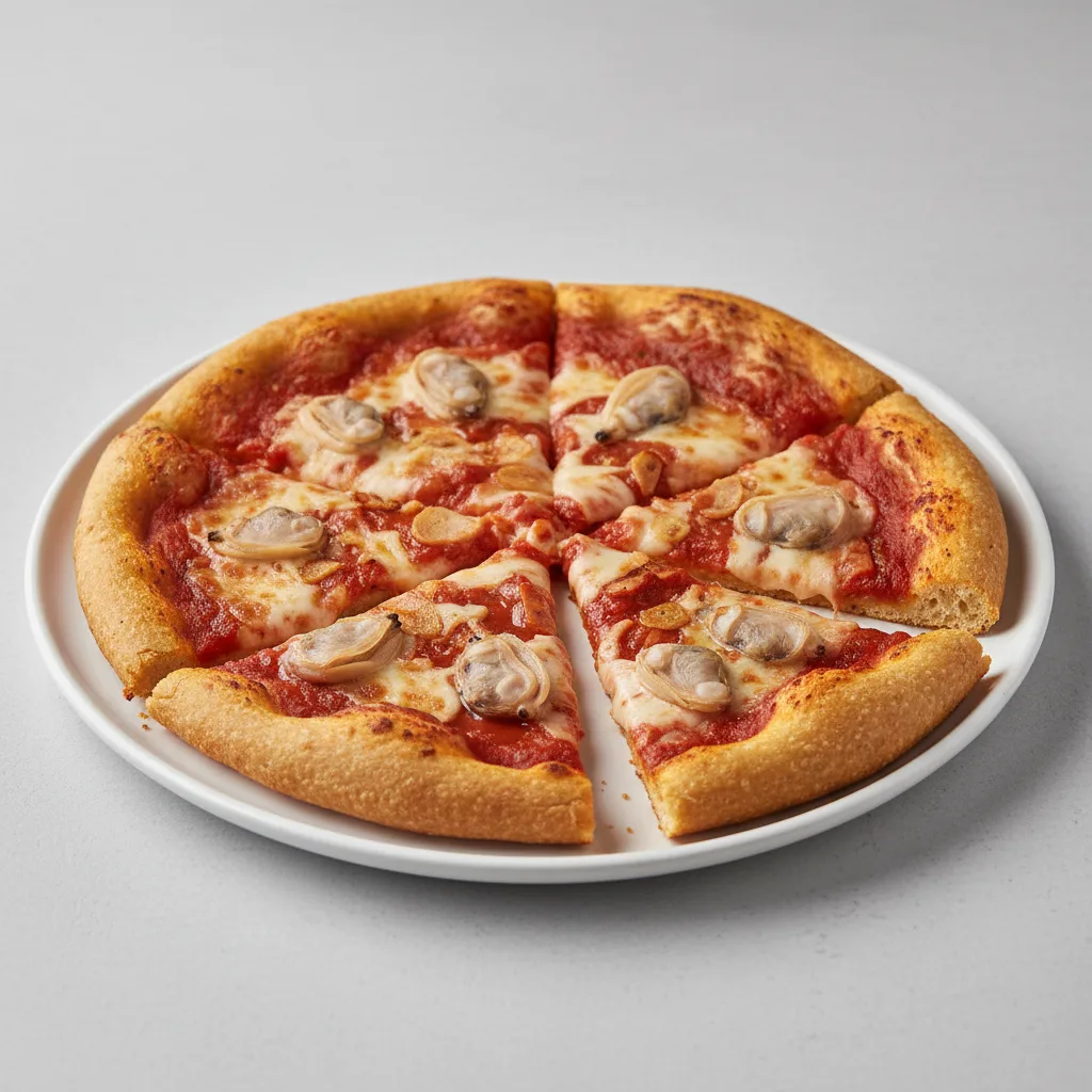 Gluten-Free Manhattan Red Clam Pizza Gluten-Free Manhattan Red Clam Pizza