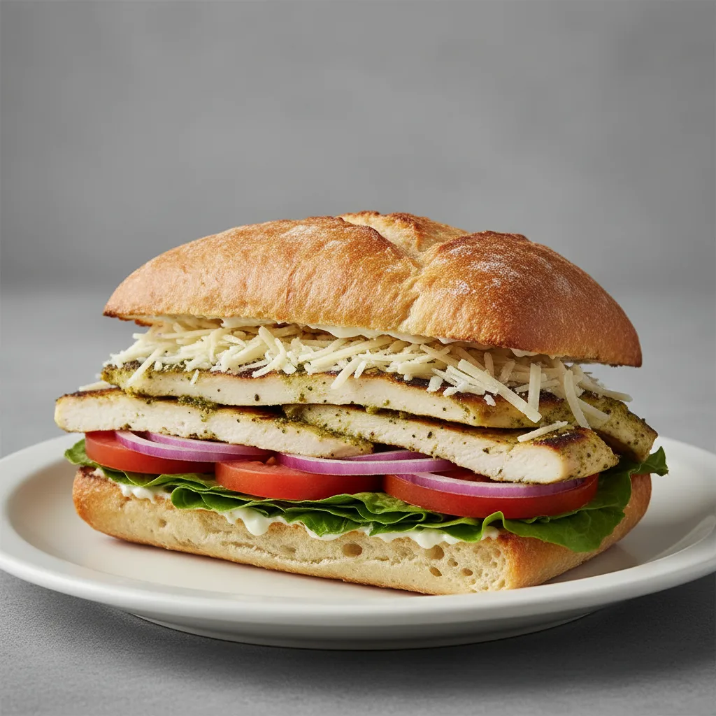 Chicken Pesto Sandwich Chicken Pesto Sandwich