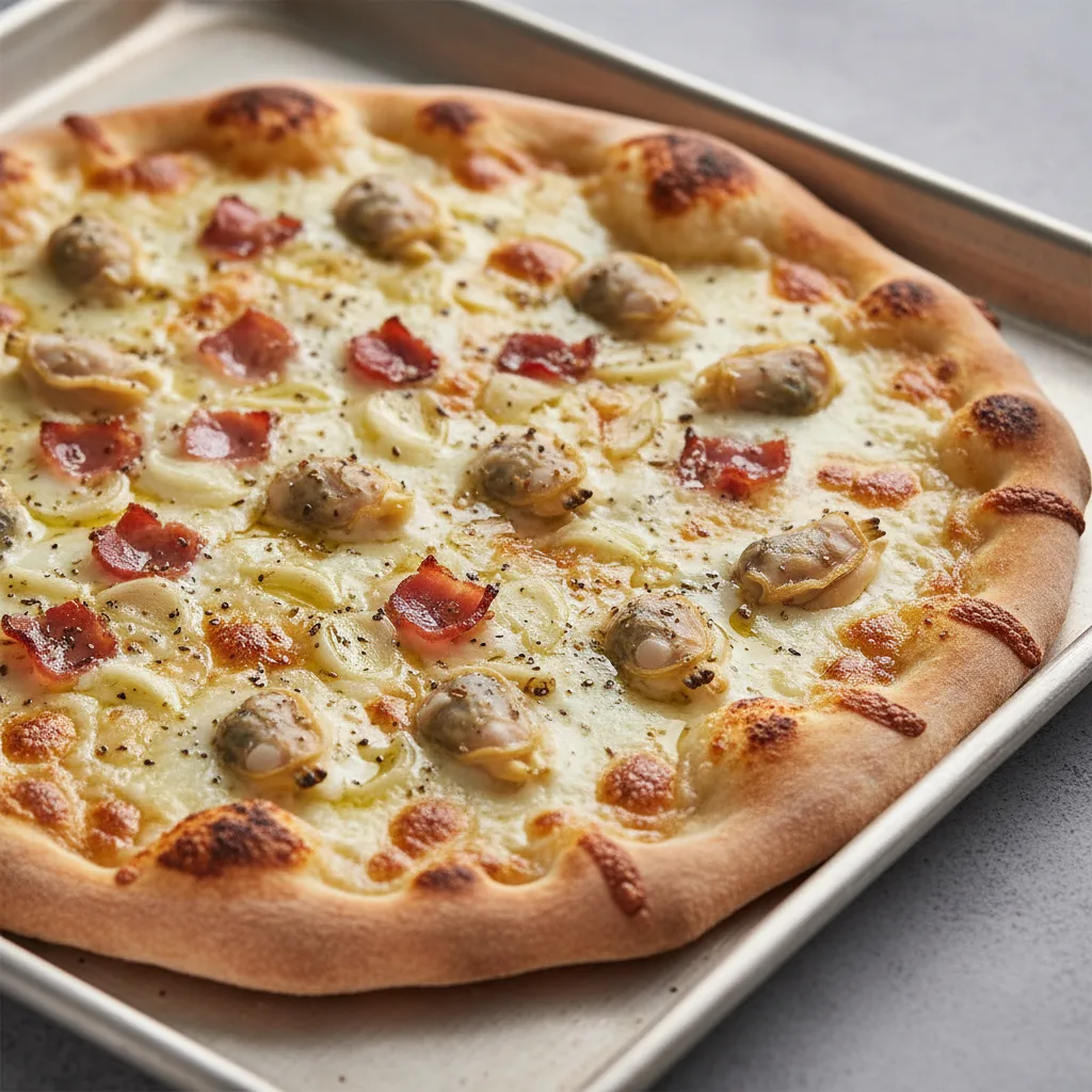 New Haven White Clam Pizza New Haven White Clam Pizza