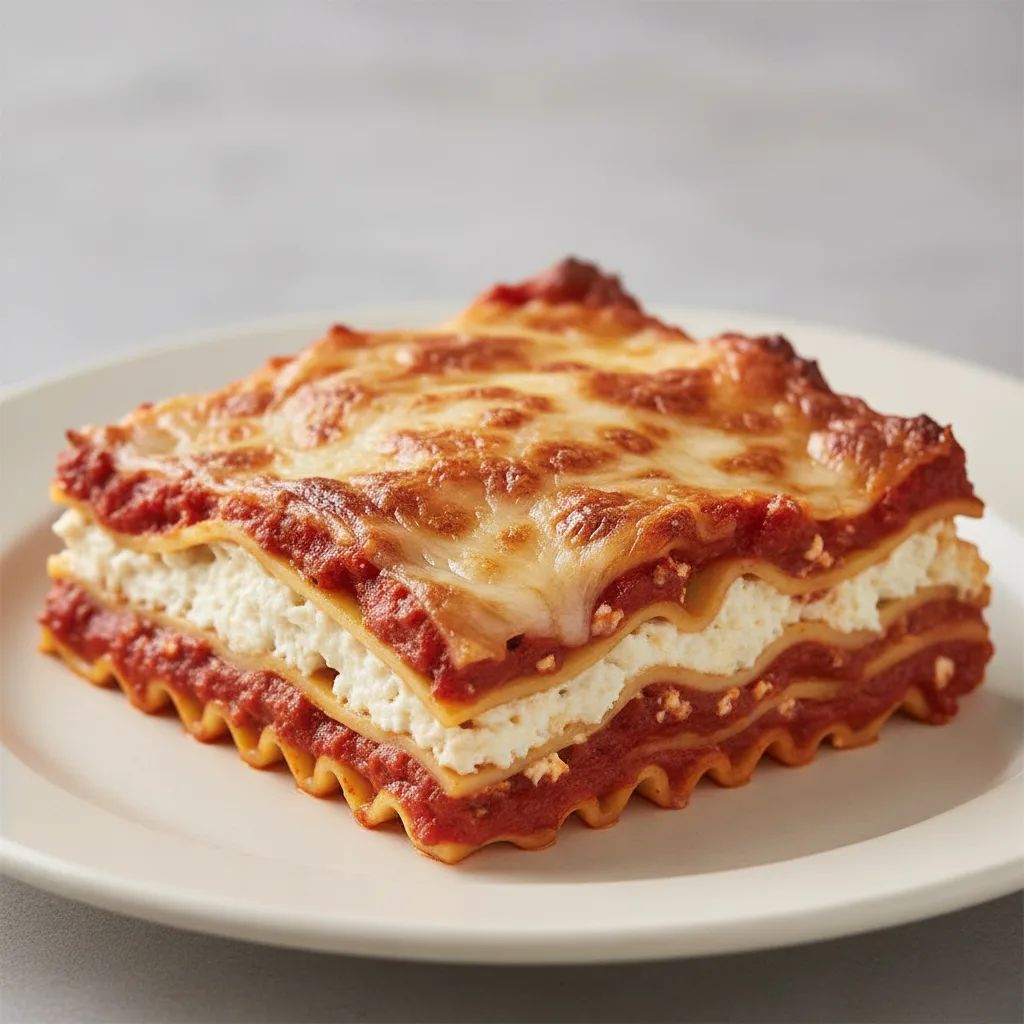 Four-Cheese Lasagna Four-Cheese Lasagna