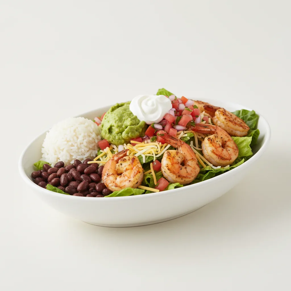 Shrimp Taco Salad