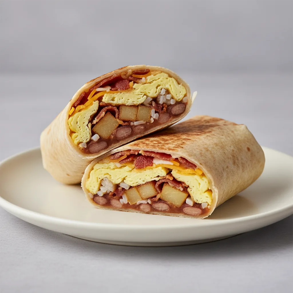 Bacon Breakfast Burrito