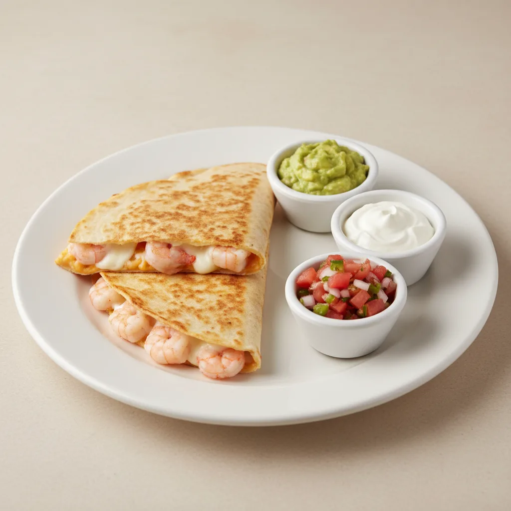 Super Shrimp Quesadilla