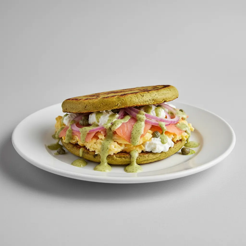 The Lox Arepa The Lox Arepa