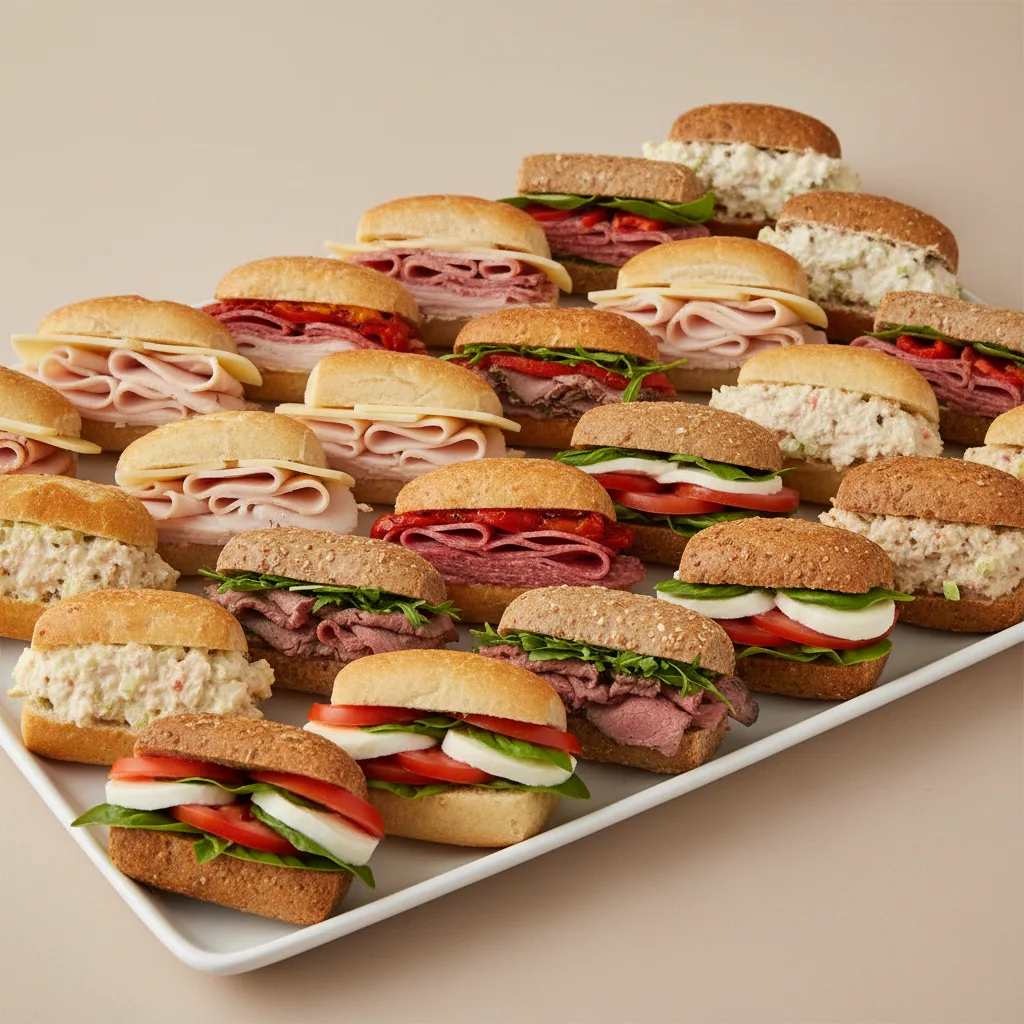 Mini Sandwich Tray Mini Sandwich Tray