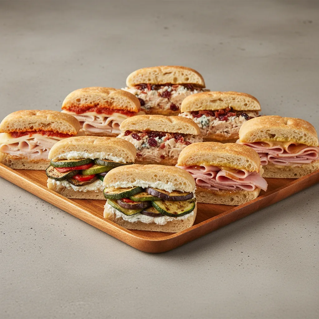 Original Focaccia Sandwich Tray Original Focaccia Sandwich Tray