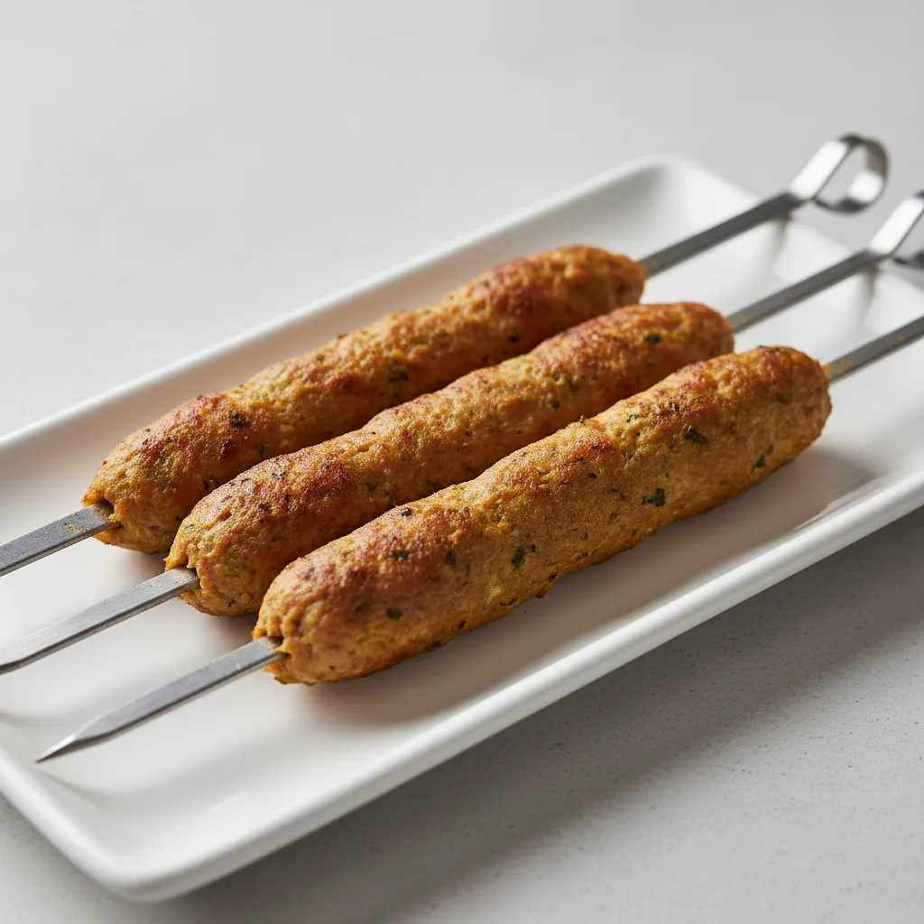 Chicken Seekh Kebab Tray