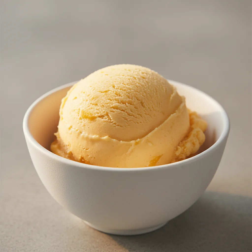 Individual Mango Ice Cream