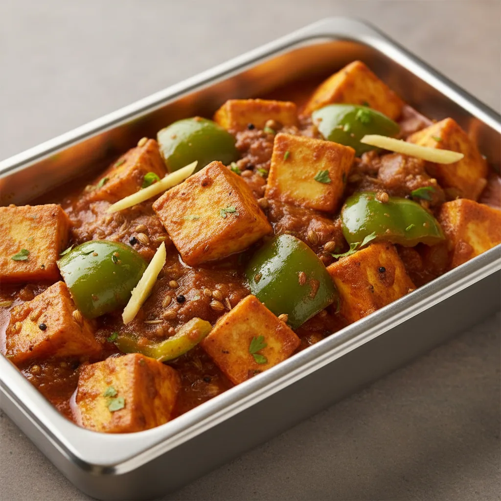 Paneer Kadai Tray