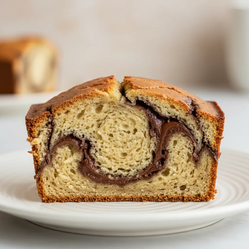 Banana Nutella Bread