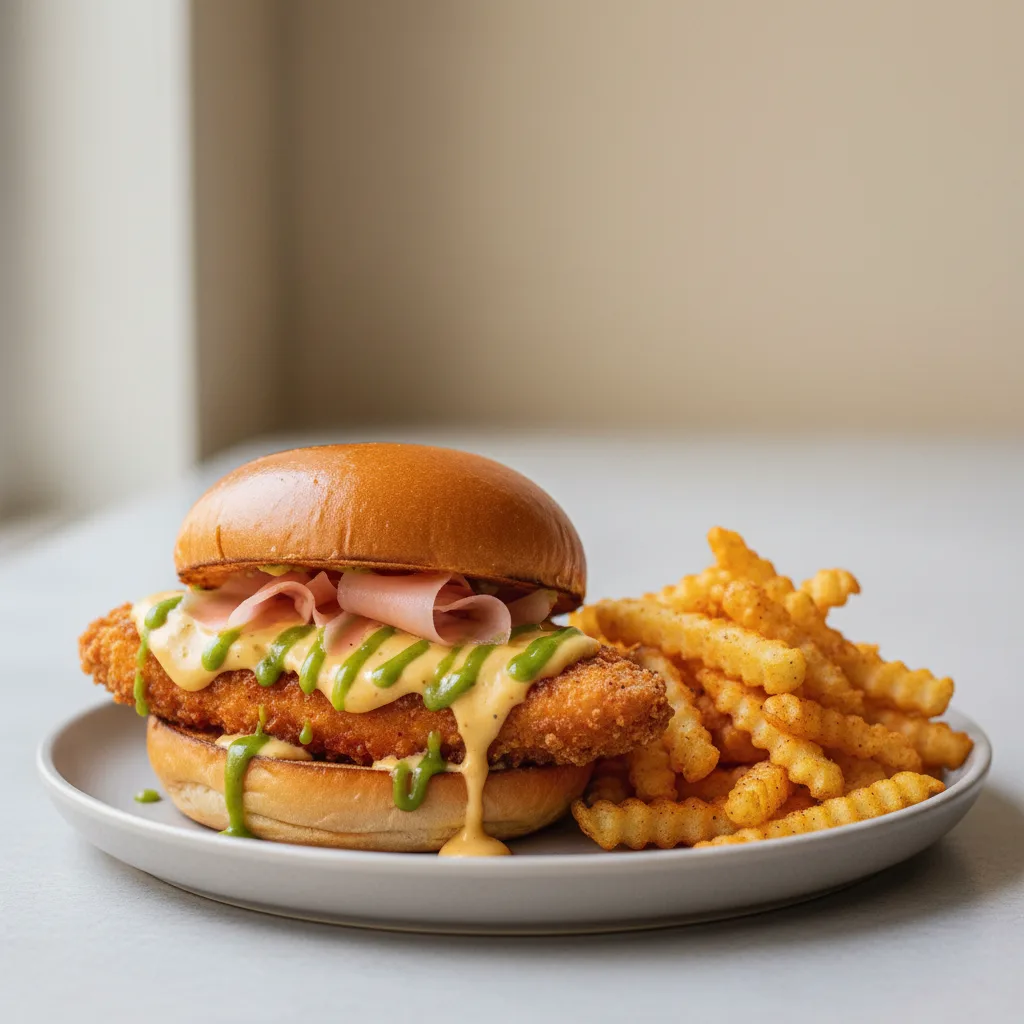 Yum Yum Sandwich with Tokyo Fries Yum Yum Sandwich with Tokyo Fries