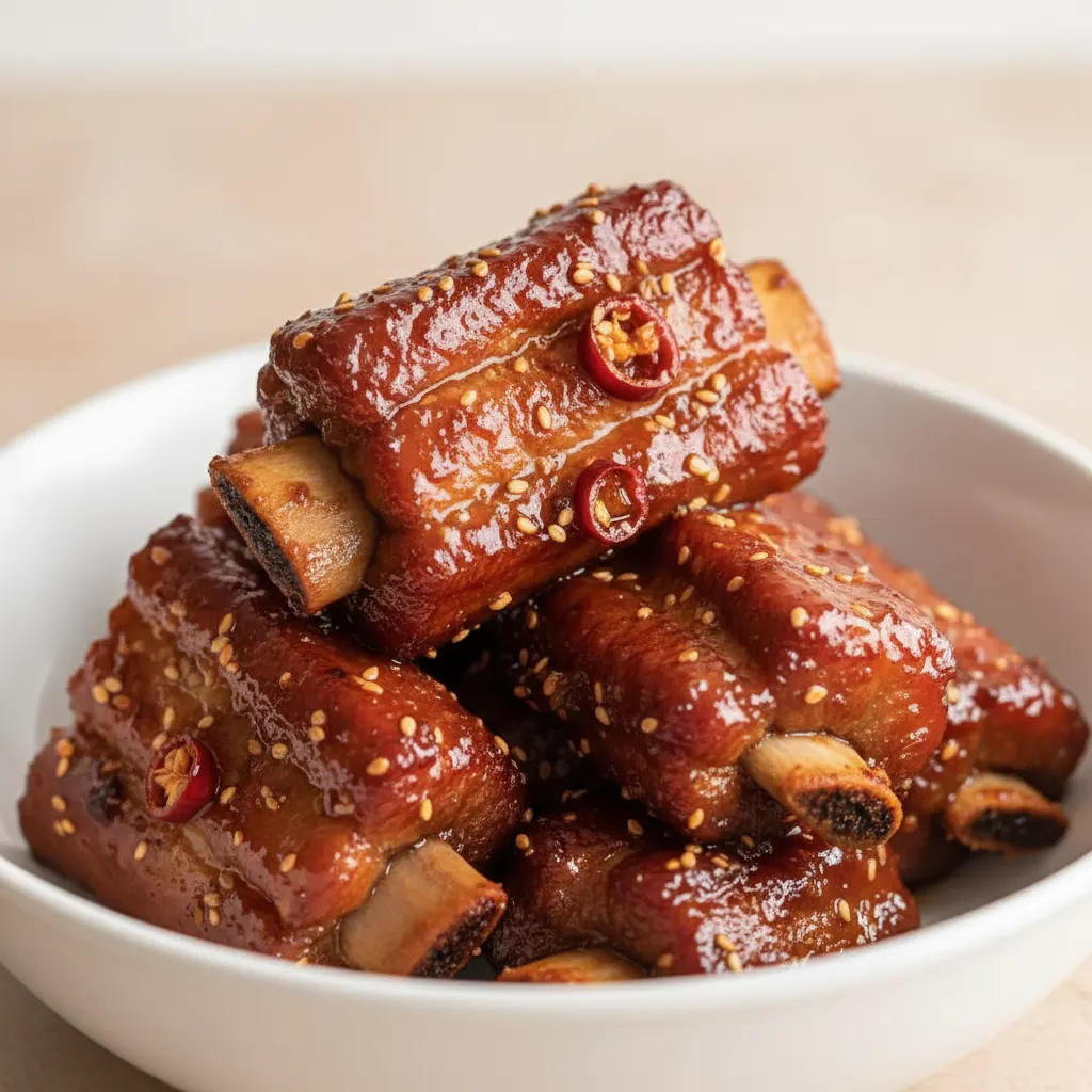 Chinese Firecracker Pork Ribs Chinese Firecracker Pork Ribs