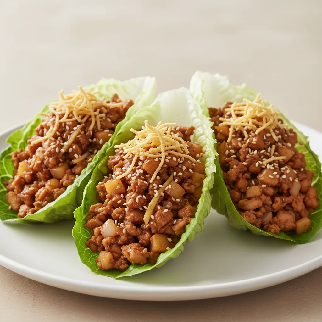 Chicken Lettuce Wrap Chicken Lettuce Wrap