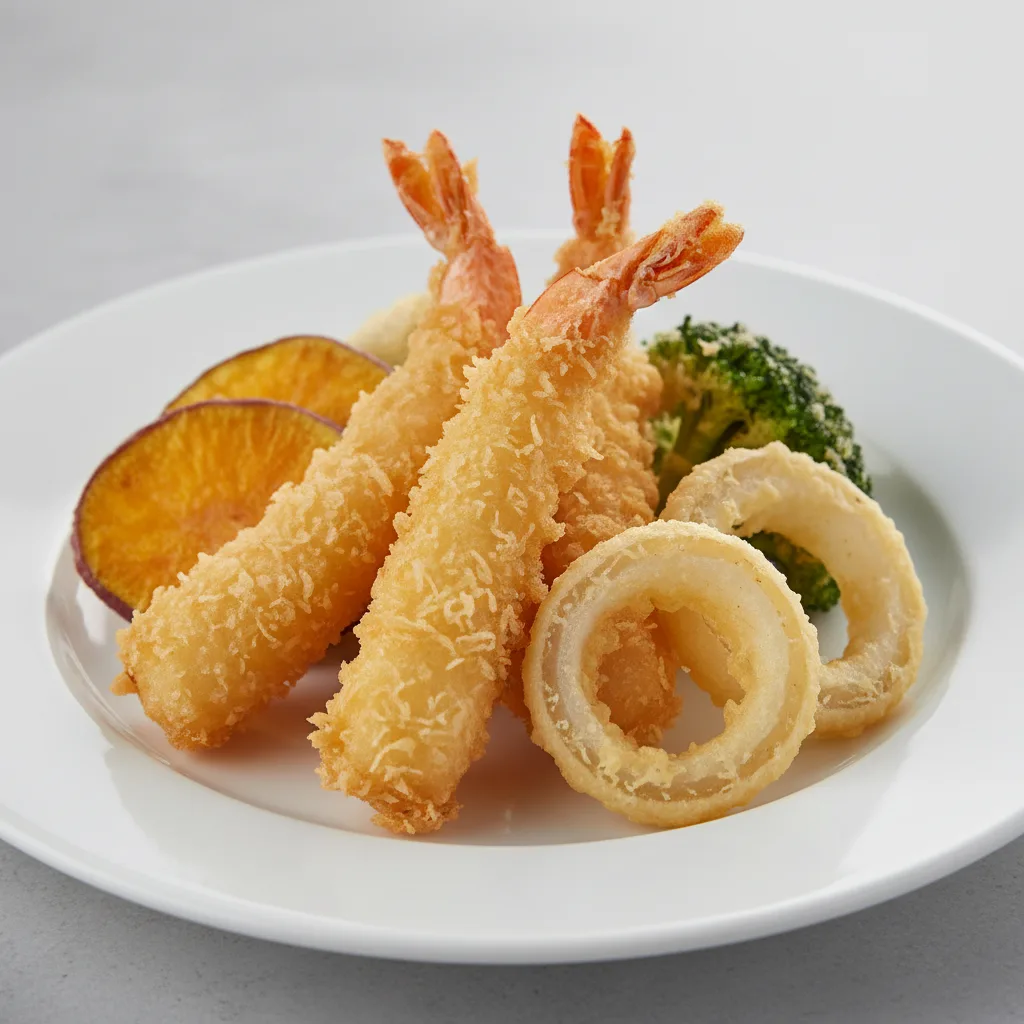 Shrimp and Vegetable Tempura Shrimp and Vegetable Tempura