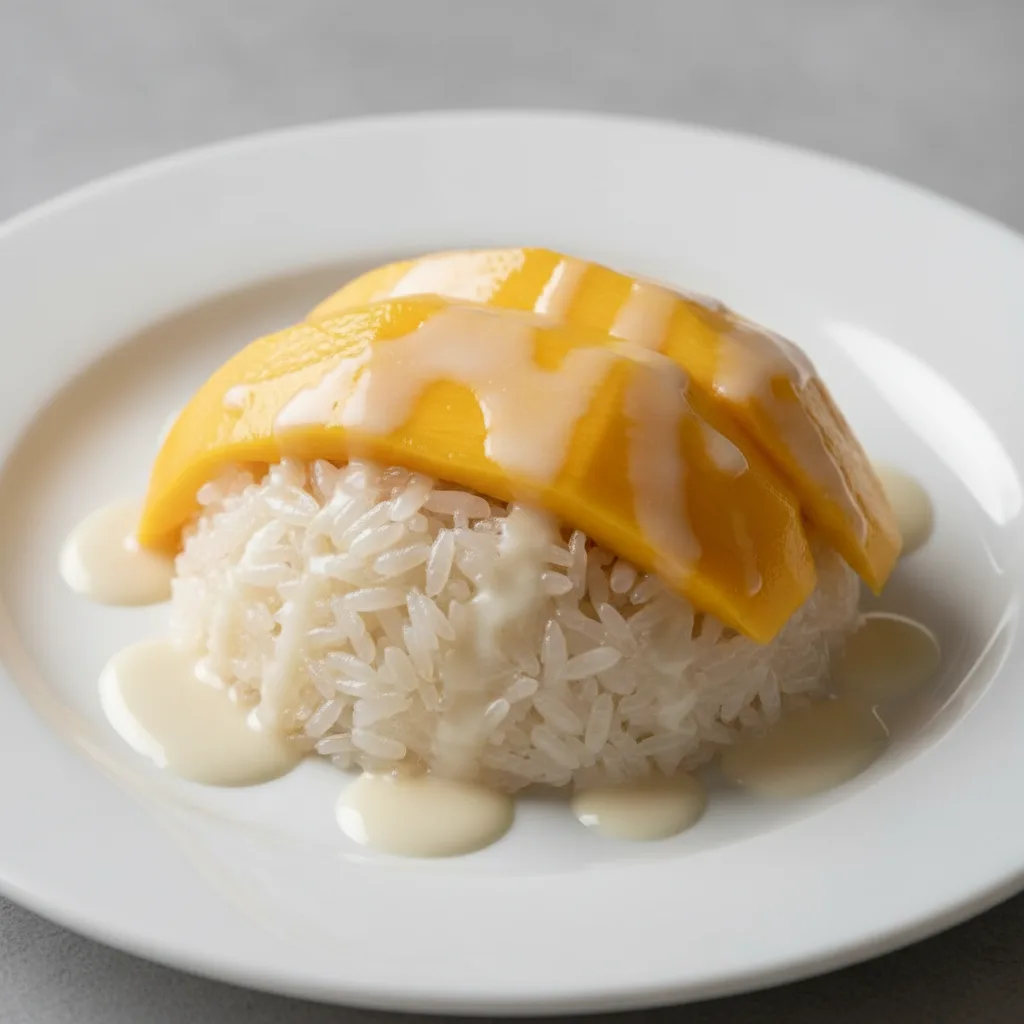 Sweet Sticky Rice with Mango Sweet Sticky Rice with Mango