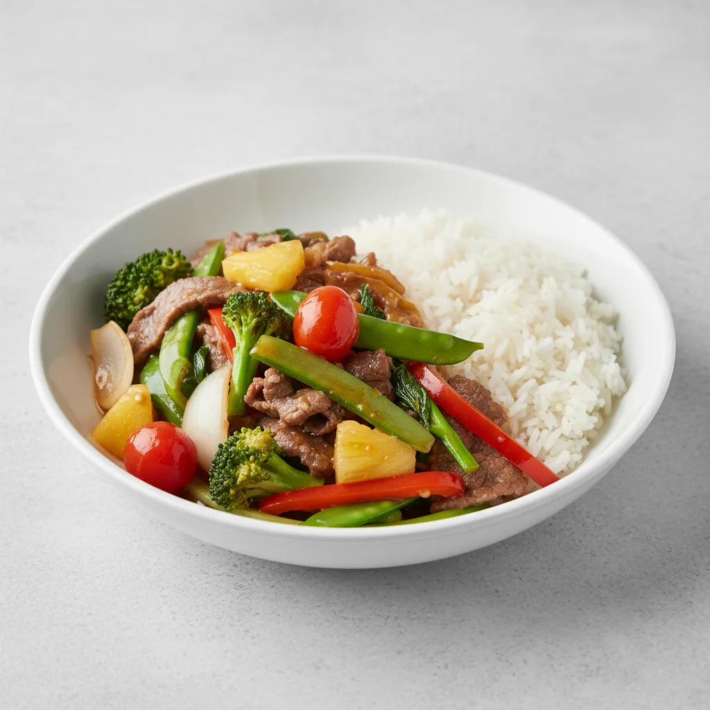 Beef with Mixed Vegetables Beef with Mixed Vegetables