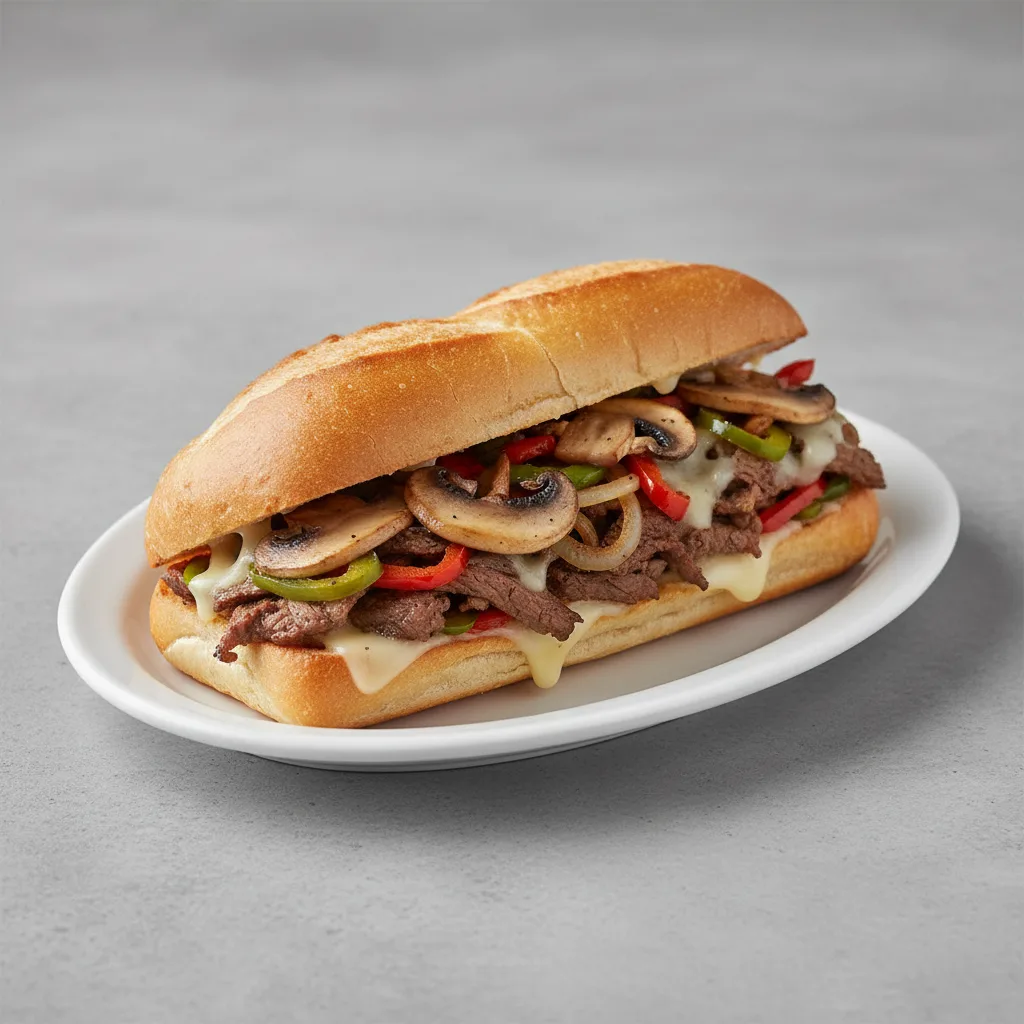 Steak and Cheese Sandwich Steak and Cheese Sandwich