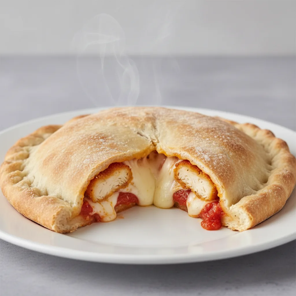 Chicken Parmesan Calzone Chicken Parmesan Calzone