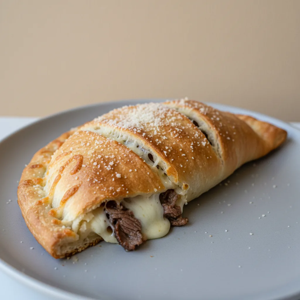 Steak and Cheese Calzone Steak and Cheese Calzone