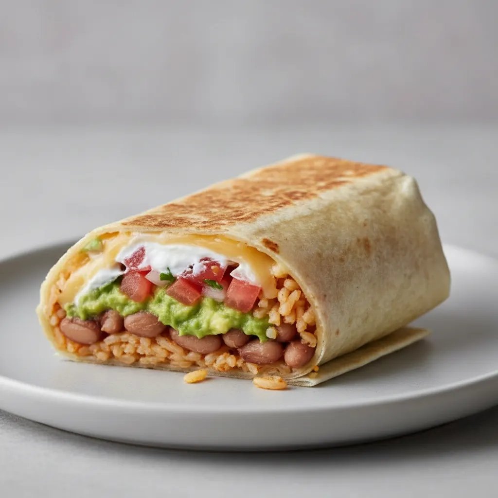 Vegetarian Mission Burrito Vegetarian Mission Burrito
