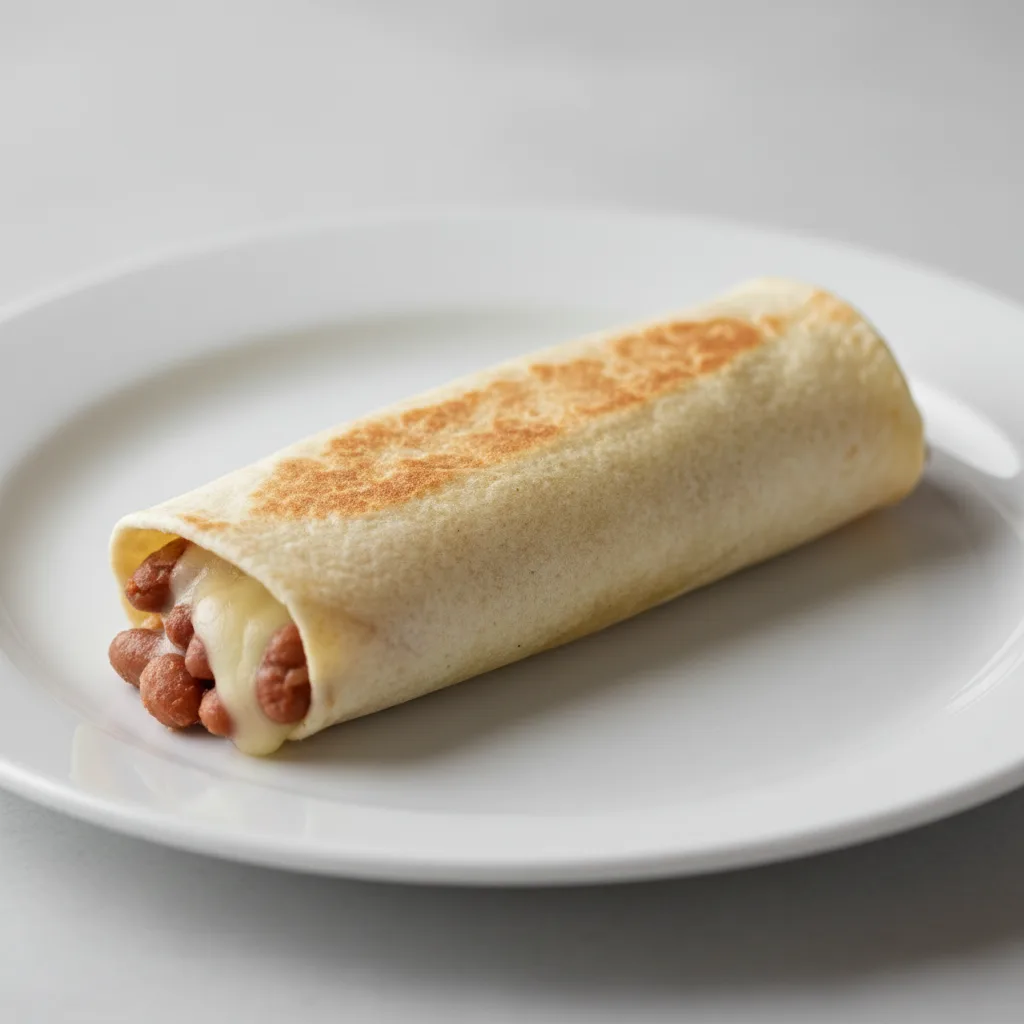 Kids Bean and Cheese Burrito